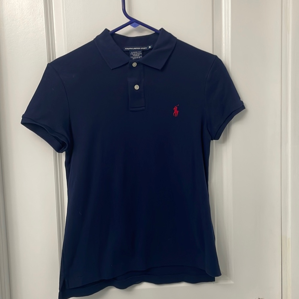 Ralph Lauren Navy Blue Polo Shirt